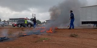 Police officers shooting spree kabete Waiyaki Way protests