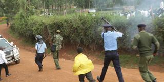 Ruto Kisii chaos