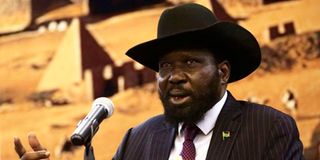 South Sudan's President Salva Kiir.