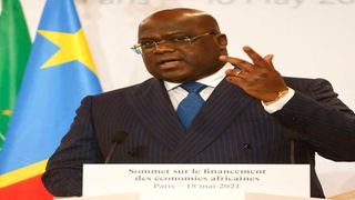 DRC President Felix Tshisekedi