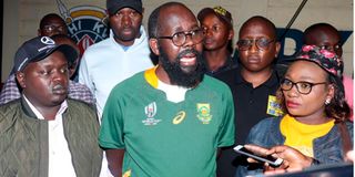 Dennis Itumbi's brother David Nandi Senator Samson Cherargei 