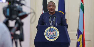 Uhuru Kenyatta New Year speech