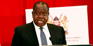 Interior CS Fred Matiang’i
