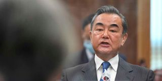 Chinese Foreign Minister Wang Yi