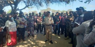 Lamu West Deputy County Commissioner Charles Kitheka