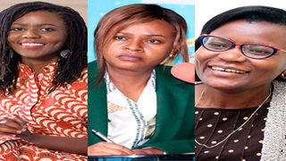 Gen Robert Kibochi, Dr Rose Mutiso, Dr Mercy Mwangangi and Dr Loice Achieng Ombajo. 