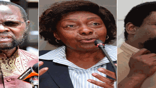 Anyang’ Nyong’o and Charity Ngilu, Peter Wanyande