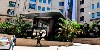 Riverside complex in Nairobi. 
