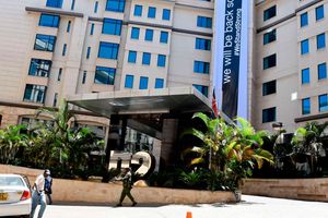 Riverside complex in Nairobi. 