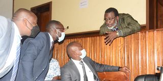 Mithika Linturi in Court