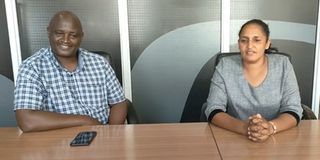 John Muloki and Lucy Wawera