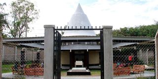 The Tom Mboya Mausoleum at Rusinga Island. 