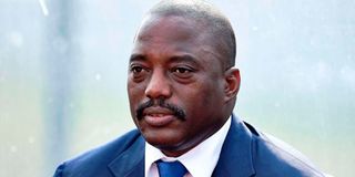 Former DR Congo president Joseph Kabila 