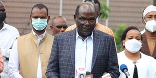 IEBC Chairman Wafula Chebukati