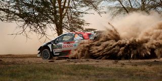 Safari rally naivasha