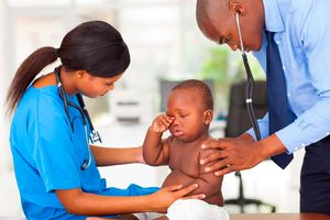 A newborn could get pink eye if the mother had a sexually transmitted infection.