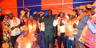 ODM leader Raila Odinga