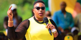 Malindi MP Aisha Jumwa