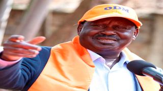 ODM leader Raila Odinga