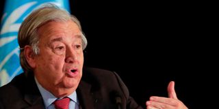 UN Secretary-General Antonio Guterres