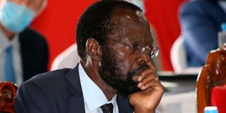 Kisumu Governor Anyang’ Nyong’o.