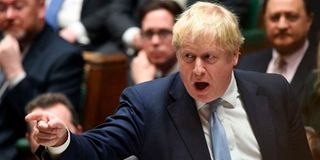 British Prime Minister Boris Johnson