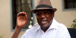 UDA Chairman Johnson Muthama