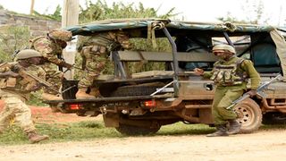 Police patrol Ol Moran centre in Laikipia