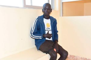 Poriot Lomertekei, 25, from Riongo village in Tiaty,