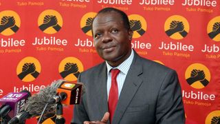 Jubilee party Secretary-General Raphael Tuju