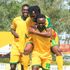 Mathare United players celebrate