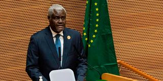 African Union Commission Moussa Faki Mahamat