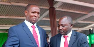 Ndiritu Muriithi and Joshua Irungu