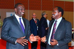 Deputy President William Ruto former Vice President Kalonzo Musyoka