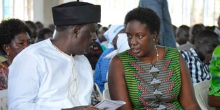 Raila Odinga and Rosemary Odinga