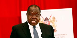 Interior CS Fred Matiang’i