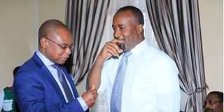 Amason Kingi and Hassan Joho.