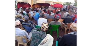 Doro addresses Isiolo residents