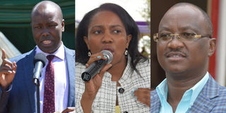 Lee kinyanjui, Susan Kihika, Dr Stanley Karanja