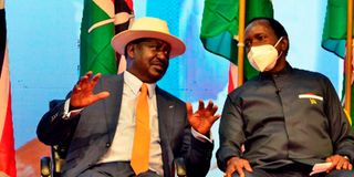 Kalonzo and Raila