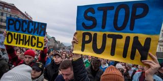 russia ukraine putin protest