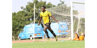 Tusker striker Ibrahim Joshua