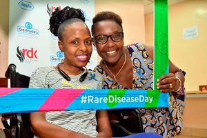 world rare disease day, judith kinya, sylvia Nzambu