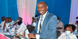 TSC chairperson Jamleck Muturi 