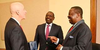 William Ruto in the US