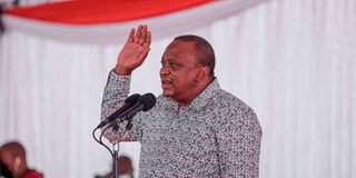 President Uhuru Kenyatta