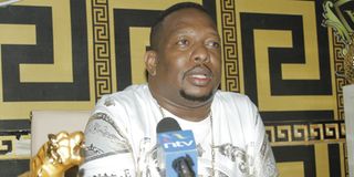 Former Nairobi Governor Mike Sonko