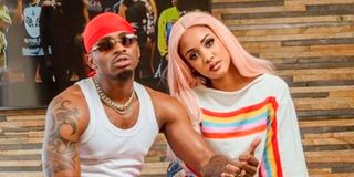 Diamond Platnumz and Tanasha Donna
