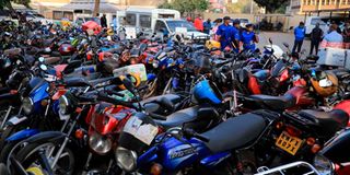  motorbikes impounded by police