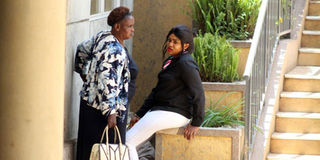 Ann Ngirita and her mother Lucy Ngirita 